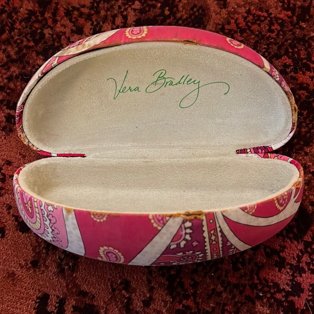 Very Bradley hard shell case for glasses